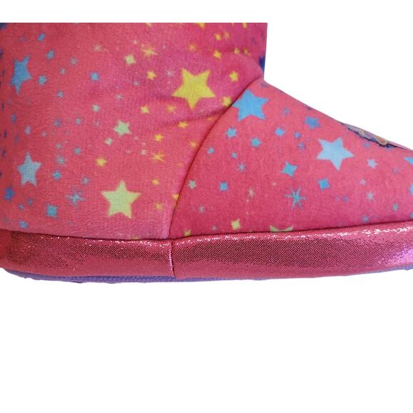 JoJo Siwa Slippers JoJo Siwa Boot Slippers JoJo Siwa Bootie Slippers Size 9/10 - Picture 9 of 12